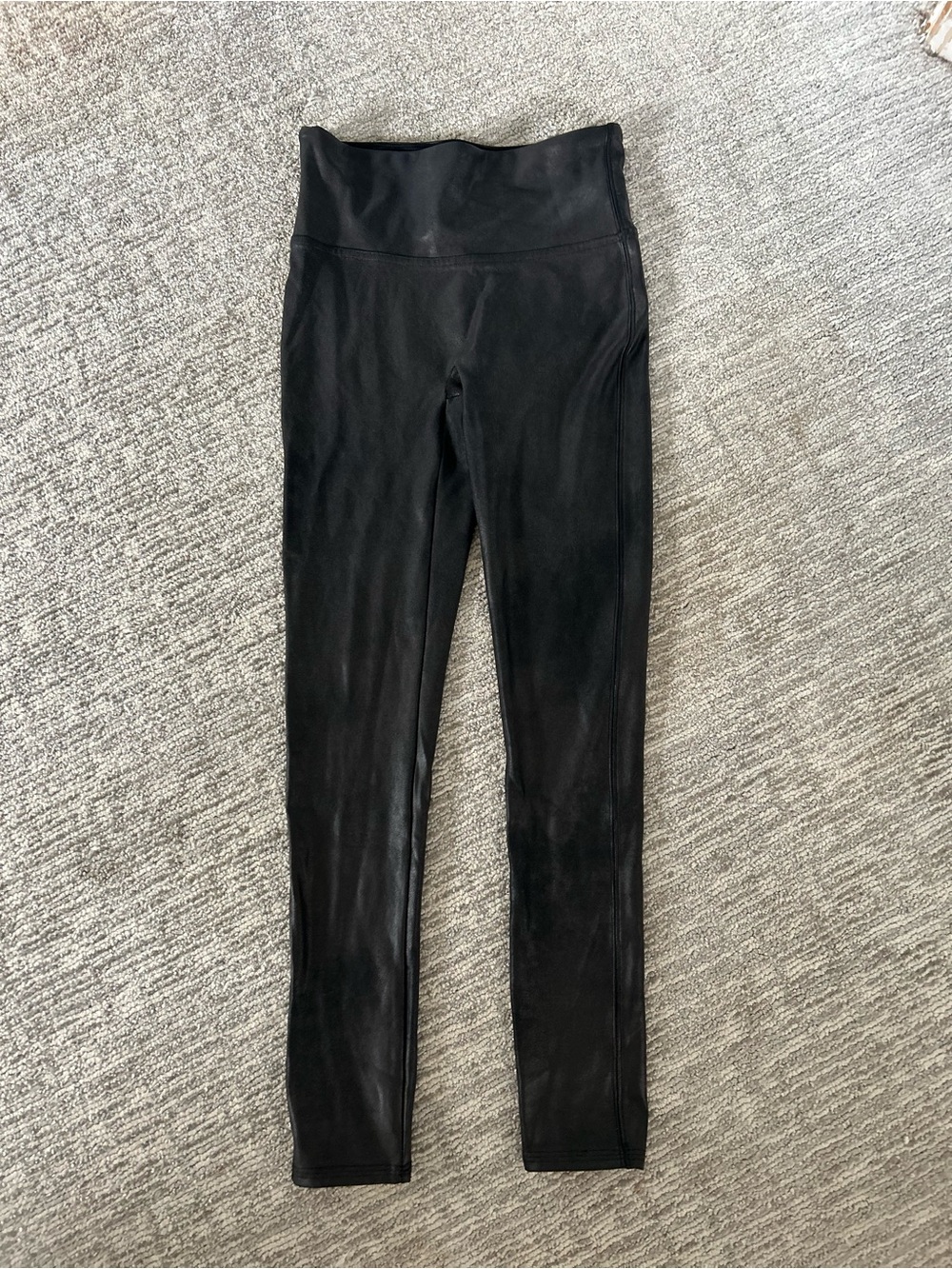 SPANX Black High-Waist Sculpting Leggings